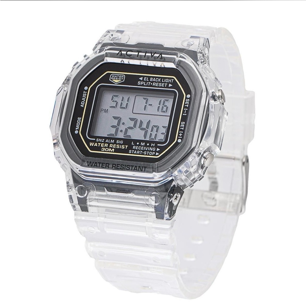 🆕 Activa X Invicta Collaboration Men's Watch - 44.5mm Transparent ACW424-004